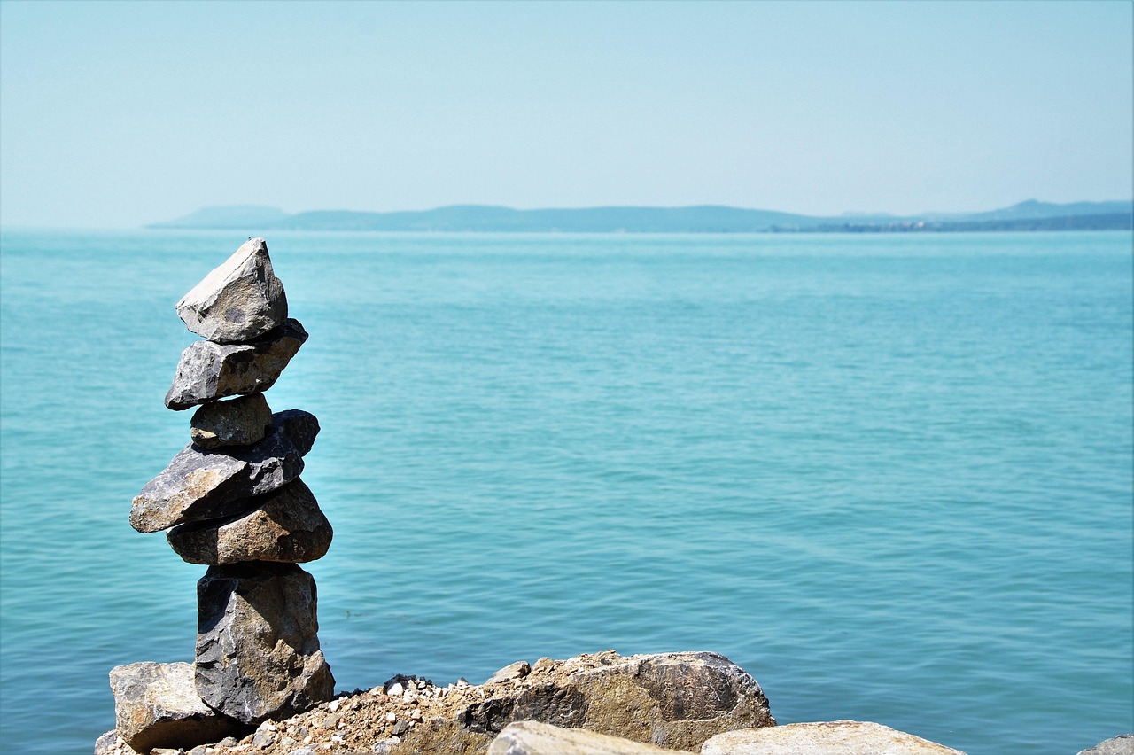 stones, balance, even, stack, mound, stone tower, pyramid, balance, balance, balance, balance, balance, mound